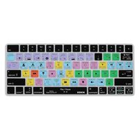 XSKN For Final Cut Pro X 10 Shortcut Silicone Keyboard Protective Film Compatible Apple Magic Keyboard (MLA22LL/A) with US Layout