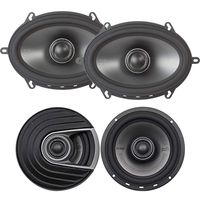 Polk MM652 6.5" Front Coaxial and Rear MM572 5x7 Speaker System Bundle Includes 2 Pair