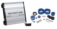 Autotek SS2500.1D Super Sport 2500w Mono Car Amplifier Class D+Remote+Amp Kit