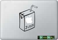 Apple Juice Box Macbook Decal Mac Decal Macbook Pro Laptop Sticker Vinyl Decal Mac Apple Skin 13 15 17