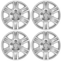 BDK KT-999-16 Silver KT-999-16_AMZKING Hubcaps Wheel Covers for Nissan Altima (16 inch) - Four (4) Pieces Corrosion-Free & Sturdy - Full Heat & Impact Resistant Grade - Replacement, 4 Pack