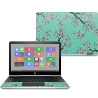 Mightyskins Skin Compatible With Hp Pavilion X360 14" (2017) - Cherry Blossom Tree | Protective, Durable, And Unique Vinyl Decal Wrap Cover | Easy To Apply, Remove, And Change Styles | Made In The Usa