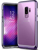 Caseology Skyfall for Galaxy S9 Plus Case (2018) - Clear Back & Slim Fit - Metallic Purple