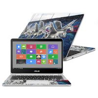 MightySkins Skin Compatible with Asus Chromebook Flip C302CA 12.5" (2016) - Pegasus Herd | Protective, Durable, and Unique Vinyl Decal wrap Cover | Easy to Apply, Remove | Made in The USA