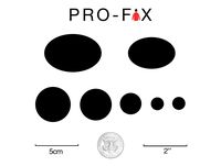 Down Jacket Repair Patches Black (Self-Adhesive)