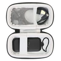 Khanka Hard Travel Case Replacement for Jaybird Vista True Wireless Bluetooth Sport Waterproof Earbuds (Black)