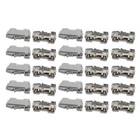 uxcell 25Pcs URTKS DIN Rail Mount Test Current Terminal Block 400V 6-10mm2 Cable Gray