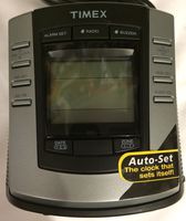 Timex T301B Auto Set Dual Alarm Digital Tuning Clock Radio