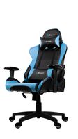 Arozzi Verona V2 Advanced Racing Style Gaming Chair with High Backrest, Recliner, Swivel, Tilt, Rocker and Seat Height Adjustment, Lumbar and Headrest Pillows Included, Blue