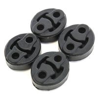 Red Hound Auto 4pc Exhaust Insulators Compatible with Chevy Ford Honda Toyota Malibu Escape Accord Civic Camry Corolla and More - Check Listing for Full Application Details