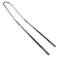 Action Banana Sissy Bar Tall 36" Chrome Saddle