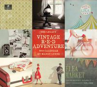 Legacy Publishing Group 2016 Wall Calendar, Vintage Red Adventure (WCA20786)