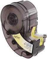Brady 111028 Idxpert 1.5" Width x 0.5" Height, B-427 Self-Laminating Vinyl, Black on White/Translucent Label
