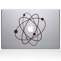 The Decal Guru 2090-MAC-12M-BRO Atom 2 Decal Vinyl Sticker, Brown, 12" MacBook