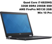 Dell Precision 3000 M3510 Mobile Workstation: Intel Quad Core i7-6820HQ 2.7GHz | 256GB SSD | 32GB | 15.6in (1366x768) | AMD FirePro W5130 2GB Graphics- Windows 10 Pro (Renewed)¡­