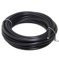 LMR200 Cable, 25FT(7.65m) Low Loss Coax Cable Double Shield Cord 50 Ohm RFAdapter to DIY CB Radio Antenna Cable Jumper