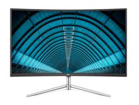 AOC C32V1Q 31.5in Full HD 1920x1080 Monitor, Curved VA Panel, 4ms 75hz, Frameless, HDMI/DisplayPort/VGA, FlickerFree, Low Blue Mode, VESA (Renewed)