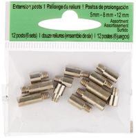 Variety Pack Extension Posts 5, 8 & 12mm-12 Posts (6 Sets)