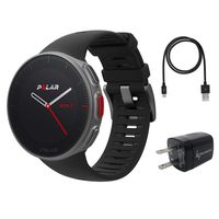 Polar Vantage V Pro Multisport GPS Watch Wearable4U Wall Charging Adapter Bundle