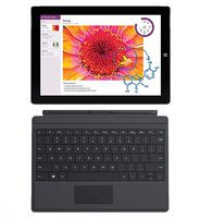 Microsoft Surface 3 64GB Multi-Touch Tablet (10.8in,4G LTE,Windows 8.1,Silver) + Type Cover (Renewed)