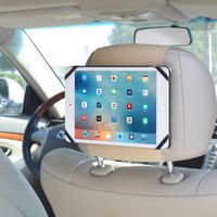 TFY 7-Inch Tablet PC Car Headrest Mount, Fast-Attach Fast-Release Edition, Beige