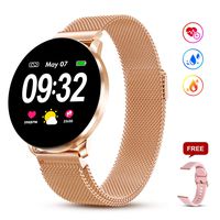 GOKOO Smart Watch for Men Women Fitness Activity Tracker Watch with All-Day Heart Rate Blood Pressure Monitor Sleep Tracker Waterproof Calorie Counter Step Stopwatch Pedometer Sport Smartwatch