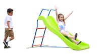 Kids 6ft Outdoor Playground Slide: Freestanding Play Equipment Playset for Children. Perfect Indoor Backyard Entertainment. Maximum Child Safety Standards. Easy Assembly.