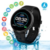 Fitness Tracker Smart Watch, with Heart Rate Monitor and Sleep Monitor,IP67 Waterproof Activity Tracker Watch Pedometer,Calories Counter,Stopwatch, compatiable with iOS Android Smartphone Smart Watch