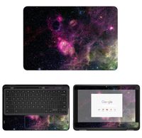decalrus - Protective Decal Galaxy Skin Sticker for Dell ChromeBook 5190 (11.6" Screen) case Cover wrap DEchrmbk11_5190-68