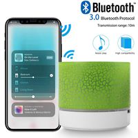 Portable Wireless Mini Bluetooth Speaker,AICase Super Bass Stereo Rechargeable Speaker with LED Lights