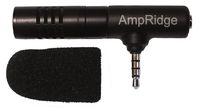 Ampridge MightyMic S iPhone Shotgun Condenser Video Microphone with Headphone Monitor