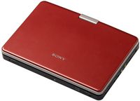 Sony DVP-FX810/R 8-Inch Portable DVD Player, Cherry Red