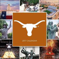 TF Publishing 171170 Wall Calendar 2017, University of Texas