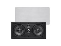 CLASSYTEK Alpha in Wall Center Channel Speaker Dual 5.25 Inch Carbon Fiber 2-Way (Single)