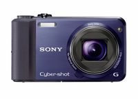 Sony Cyber-Shot DSC-HX7V 16.2 MP Exmor R CMOS Digital Still Camera with 10x Wide-Angle Optical Zoom G Lens, 3D Sweep Panorama, and Full 1080/60i HD Video (Blue)