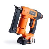 VonHaus 18V Li-Ion Cordless 23 Gauge Pin Nailer - Cordless Battery Operated - Impact Depth Adjuster - No-Mar Tip - Includes Battery, Charger & 500 Pin Nails - Carpentry & Finishing