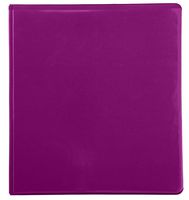 Mead 1 Inch 3 Ring Binder, Tri-Fold, 3 Pockets, Pink (72153)