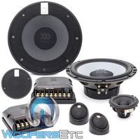Morel Maximo Ultra 603 MKII 6-1/2" 3-Way Component Speaker System