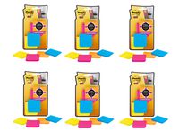 Post-it Super Sticky Full Adhesive Notes, 2X Sticking Power, 2 in x 2 in Size, Rio de Janeiro Collection, 8 Pads/Pack (F220-8SSAU) (6)