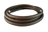 10 feet 0 Gauge Black Power Ground Copper Mix Wire Cable Amp Install Audiopipe