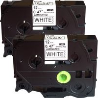 NEOUZA 2PK Black on White Label Tape Compatible for Brother TZ 231 TZe 231 P-Touch ACD.auto