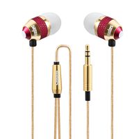 Sephia SP1050 Noise Isolating in-Ear Earphones Headphones, Heavy DEEP BASS for iPhone, iPad, iPod, Samsung Galaxy, MP3 Players, Nokia, HTC, Nexus, BlackBerry