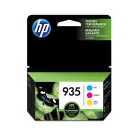 HP 935 | 3 Ink Cartridges | Cyan, Magenta, Yellow | C2P20AN, C2P21A, C2P22AN