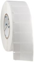 Brady THT-64-427-3 1" Width x 2.25" Height, B-427 Self-Laminating Vinyl, Matte Finish White/Translucent Thermal Transfer Printable Label (3000 per Roll)