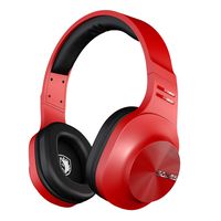 SADES D808 Bluetooth Headphone Over Ear, Wireless Headphones with mic for Music/Cell Phone/TV/PC(red Headphone)