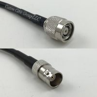 3 feet RFC195 KSR195 RP-TNC MALE to BNC FEMALE Pigtail Jumper RF coaxial cable 50ohm High Quality Quick USA Shipping
