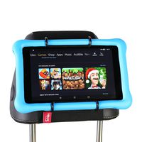 Hikig Car Headrest Mount Holder for Kids All Kindle Fire - Kindle Fire HD 6 / HD 7 / HD X7 / HD X9 / HD 6 (2014) / HD 7 (2014) / HD 6 (Kid Edition) / HD 7 (Kid Edition) / New Fire 7 / HD 8 / HD 10