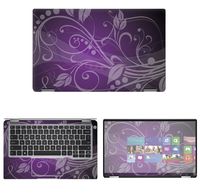 Decalrus - Protective Decal Floral Skin Sticker for Dell Latitude 14 7400 2-in-1 (14" Screen) case Cover wrap DElatitude14_7400_2-in-1-97