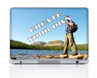 Meffort Inc Personalized Laptop Notebook Skin Sticker Cover Art Decal, Customize with Your Artwork (10 Inch, Customized)