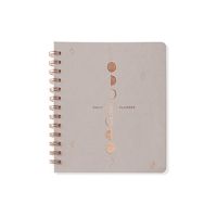 Fringe Non-Dated Daily Planner, 160 Pages, 6 x 7.25 Inches, TN Moon Phase Tattoo (877002)